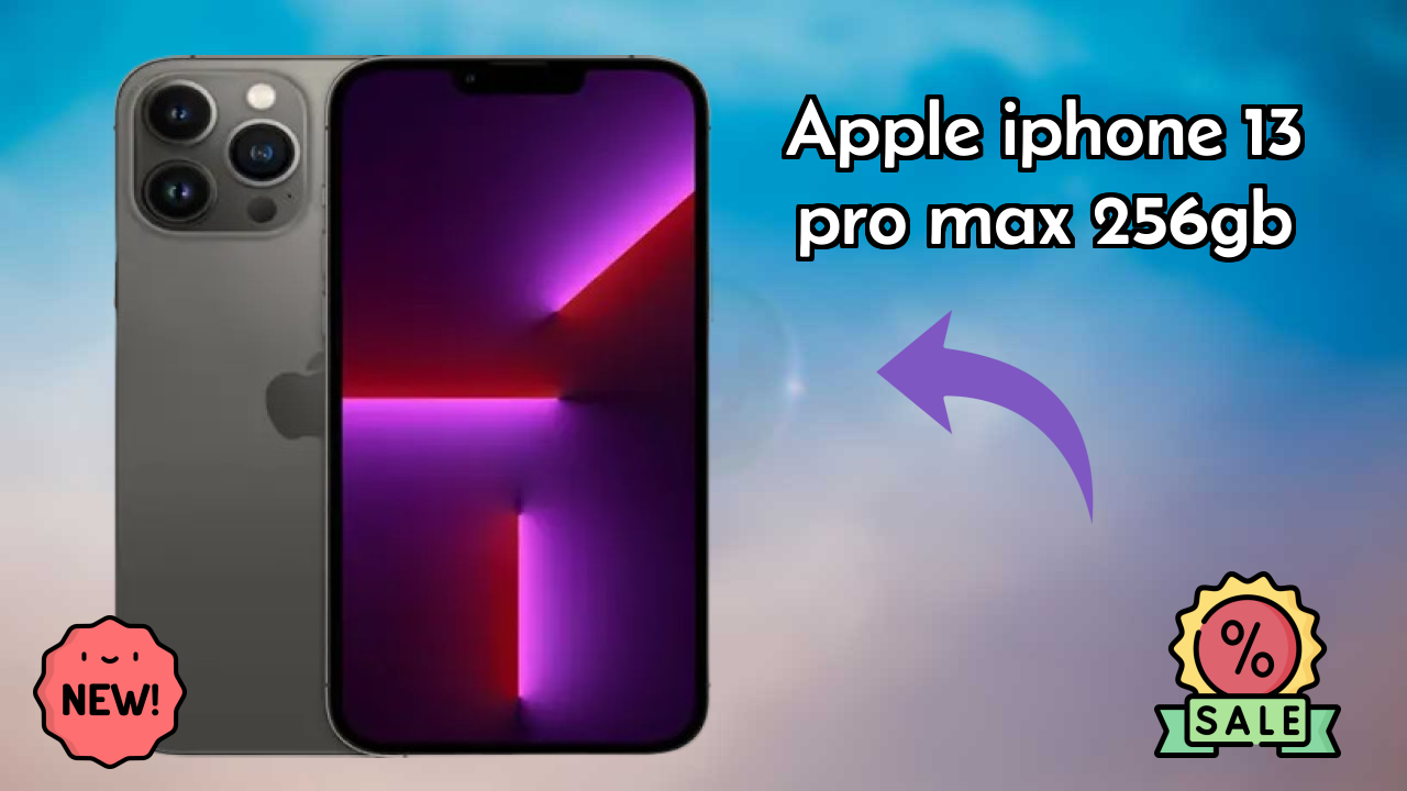 Apple IPhone 13 Pro Max 256GB Display Technology: Super Retina XDR Quality