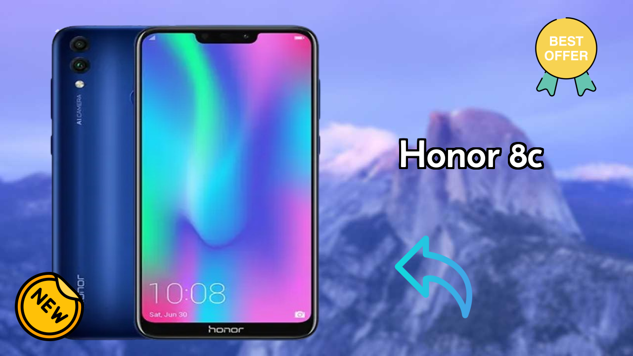 Honor 8C Display Review: 6.26 Inches (15.9 Cm) Screen Size