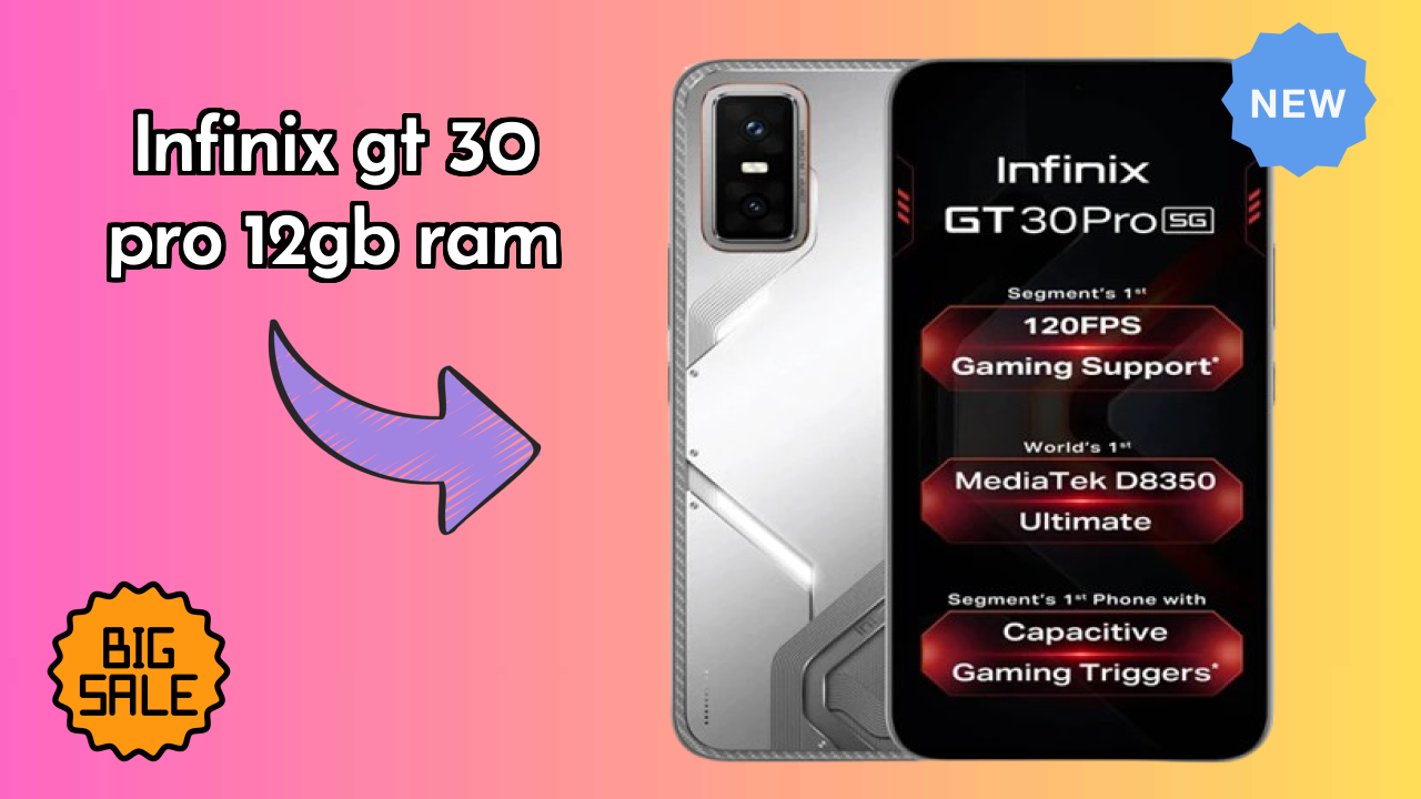 Infinix GT 30 Pro 12GB RAM 2026: Camera and Long Life Bettry With Diifertnt Co
