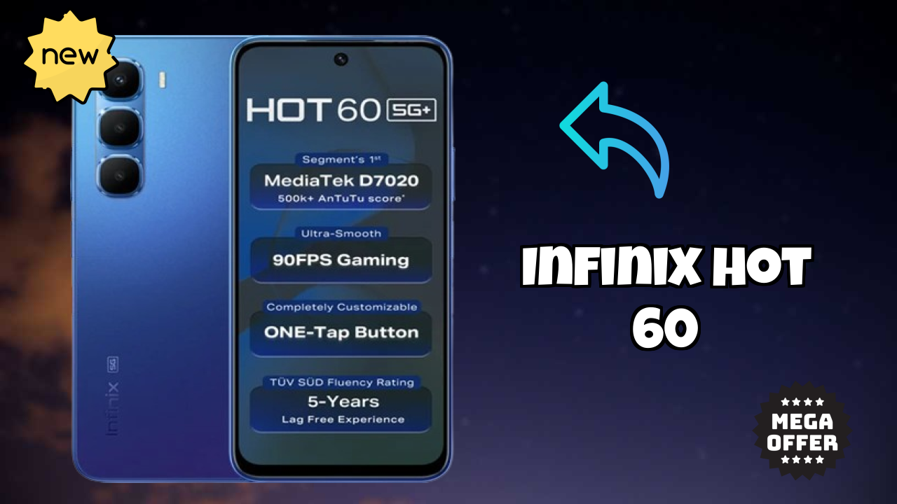 Infinix Hot 60 Price Drop: Available at Just ₹10,570