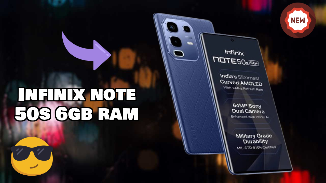 Infinix Note 50s 6GB RAM Performance: 6 GB RAM Gaming Test