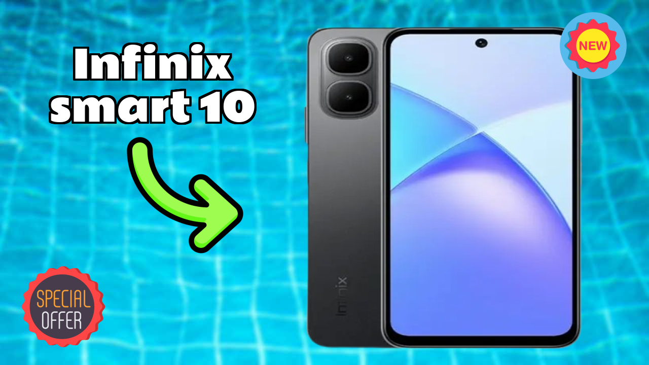 Infinix Smart 10 Display Size: 6.67 Inches (16.94 Cm) Screen Test