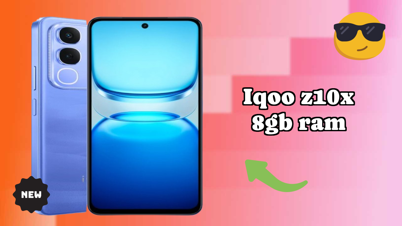 IQOO Z10x 8GB RAM Display Size: 6.72 Inches (17.07 Cm) Screen Test