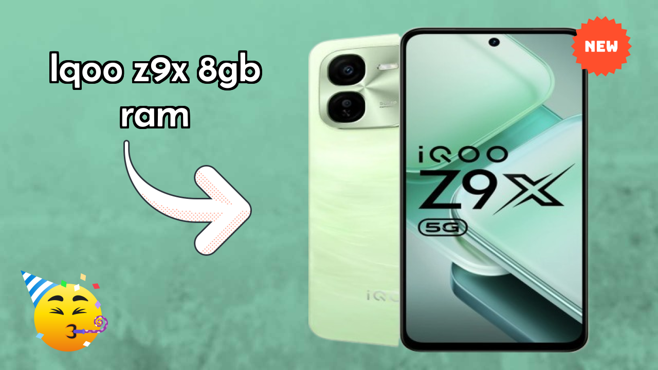 IQOO Z9x 8GB RAM Display Technology: LCD Explained