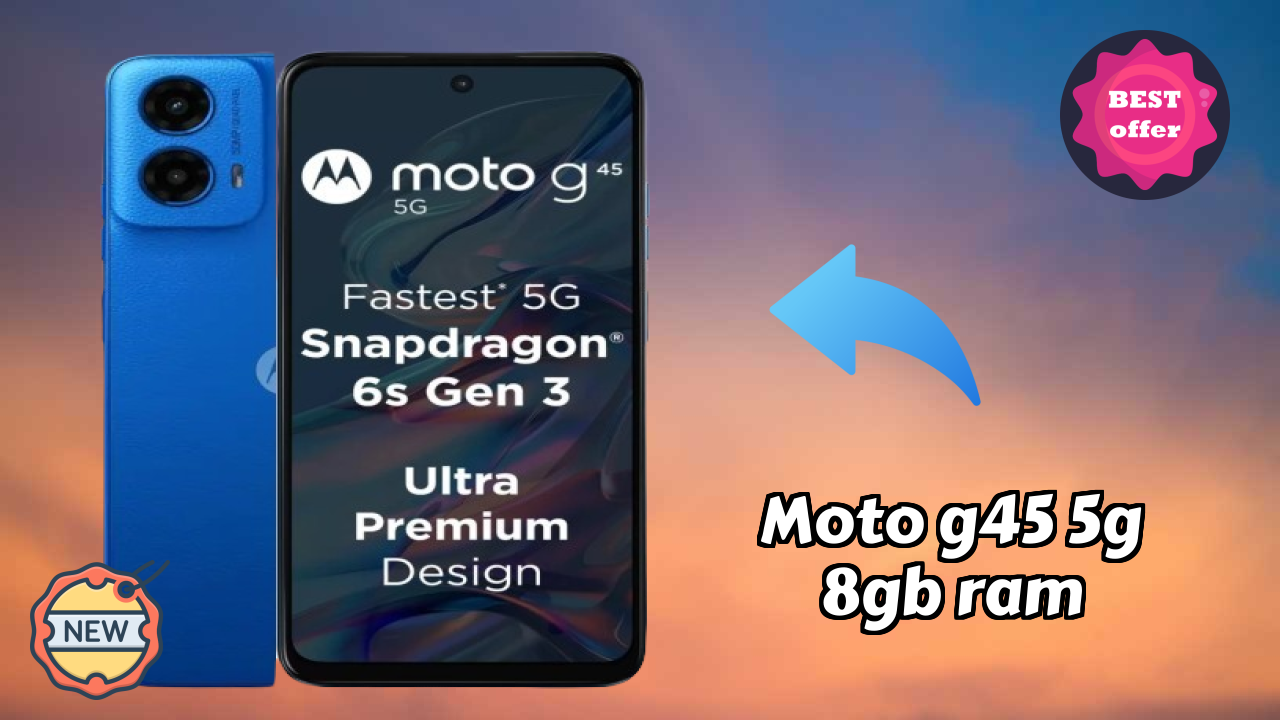 Moto G45 5G 8GB RAM at ₹12,180 - Worth Buying? Honest Opinion
