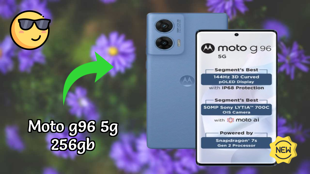 Get Moto G96 5G 256GB at Just ₹17,897 - Limited Time Offer!