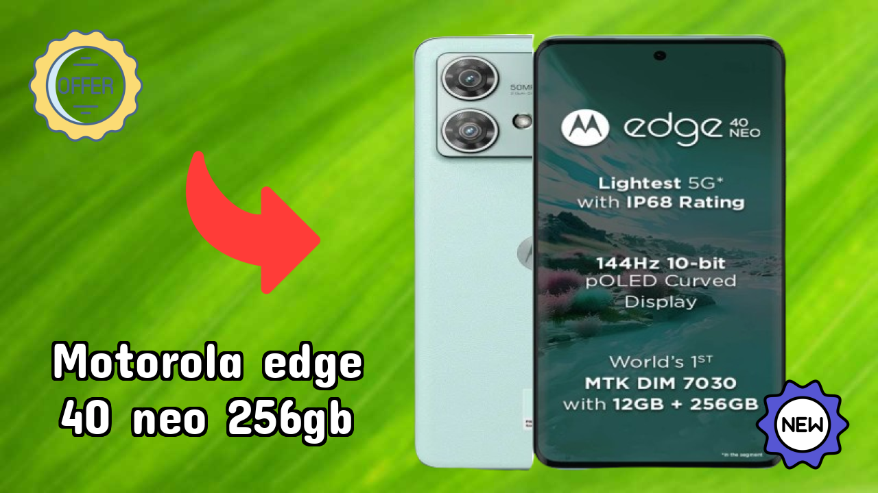 Motorola Edge 40 Neo 256GB at ₹24,999 - Complete Buying Guide