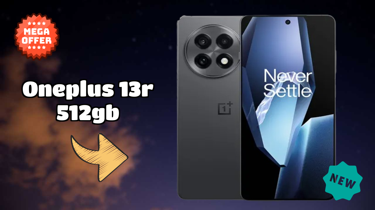 OnePlus 13R 512GB - Best Phone Under ₹49,999 in India Right Now