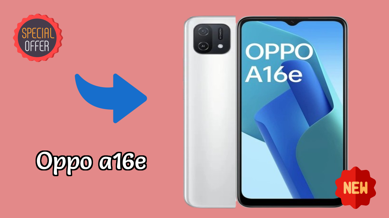 OPPO A16e Display Size: 6.52 Inches (16.56 Cm) Screen Quality