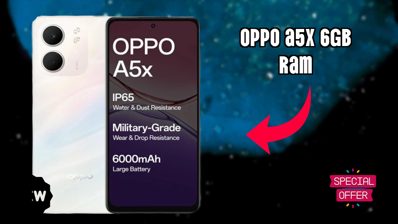 Best OPPO A5x 6GB RAM Deals - Price Dropped to ₹13,999 Only!