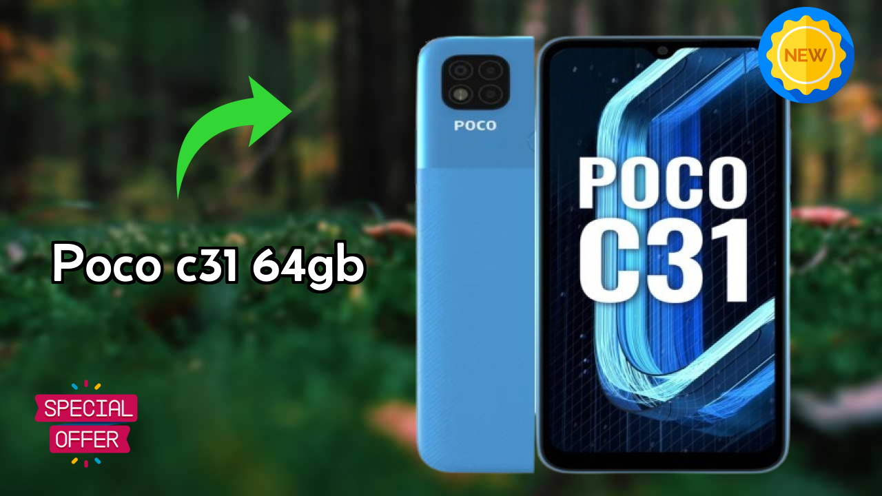 POCO C31 64GB Display Review: IPS LCD Screen Size