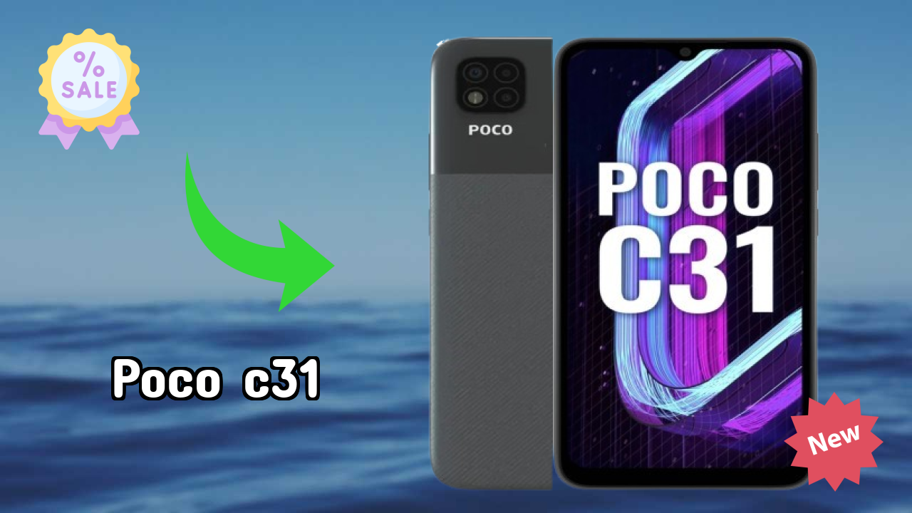 POCO C31 Camera Review: 13 MP + 2 MP + 2 MP Rear Camera Photo Test