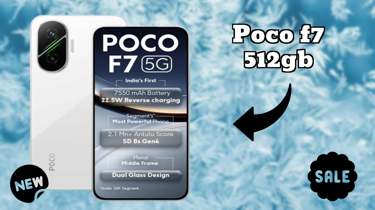 POCO F7 512GB Display Review: 6.83 Inches (17.35 Cm) Screen Test