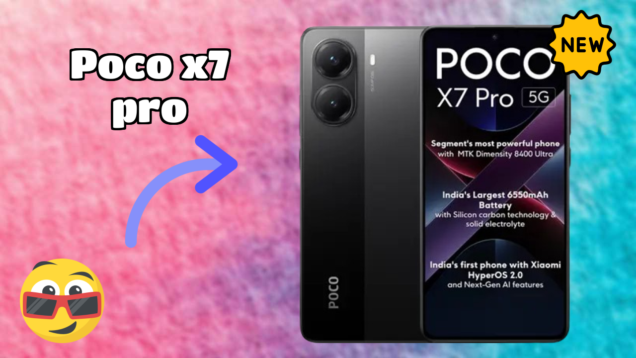 POCO X7 Pro Display Technology: AMOLED Quality