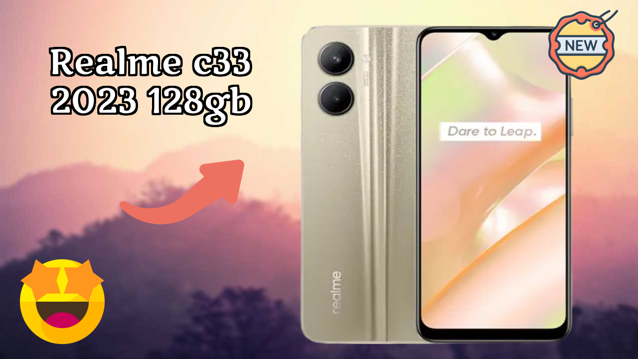 Realme C33 2023 128GB Display Review: IPS LCD Screen
