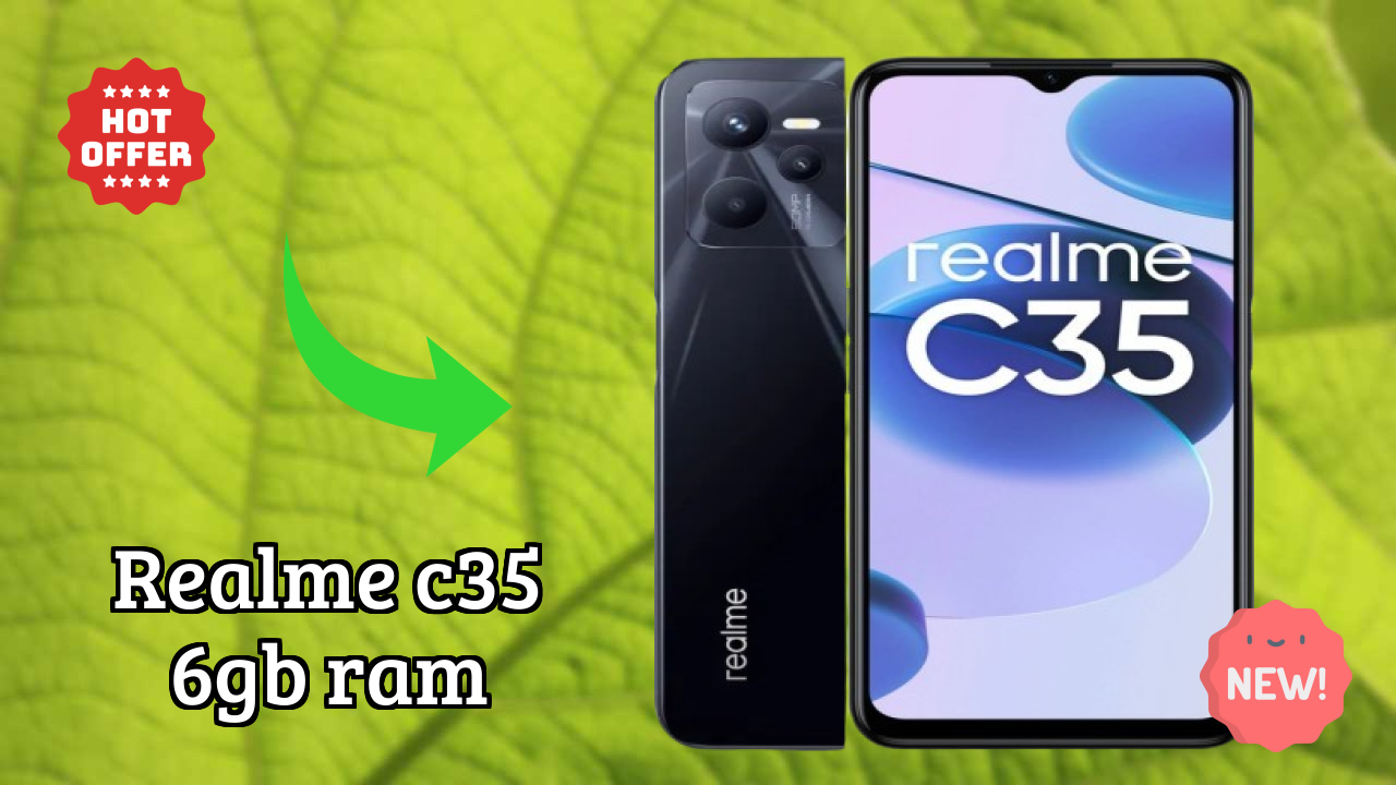 Realme C35 6GB RAM Display Analysis: IPS LCD Quality