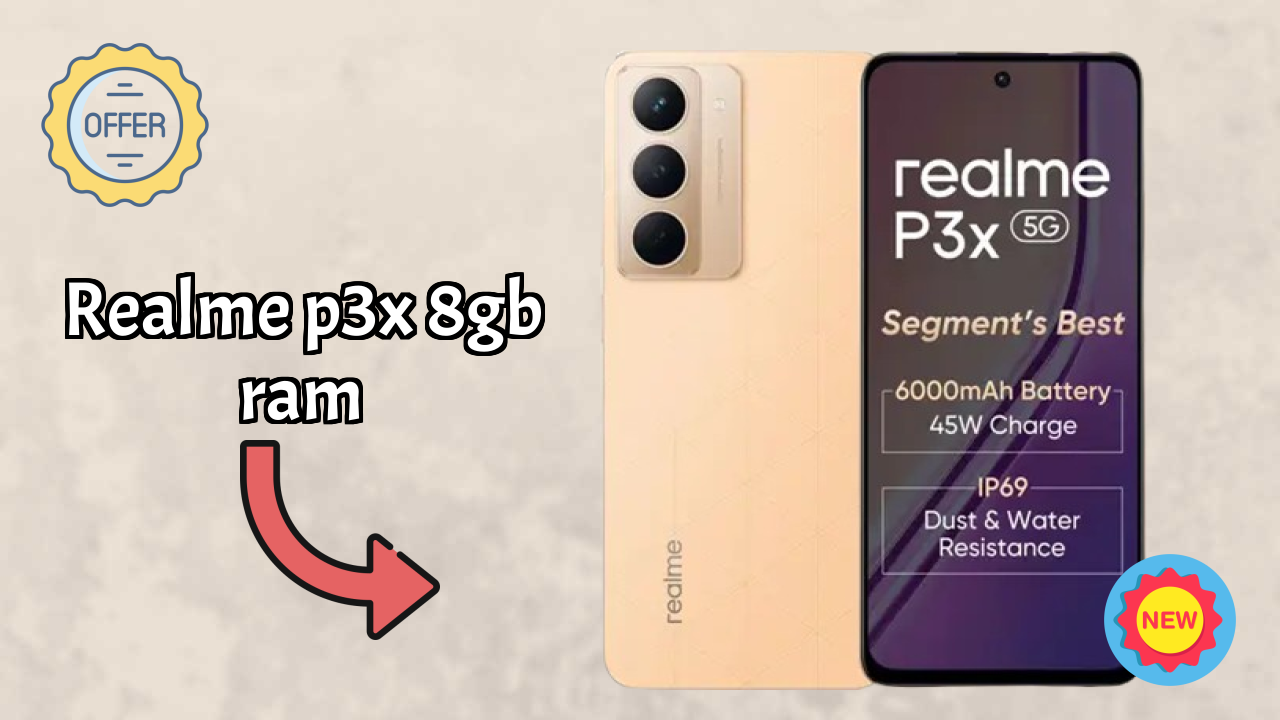 Realme P3x 8GB RAM Price Drop Alert: Now at ₹12,998