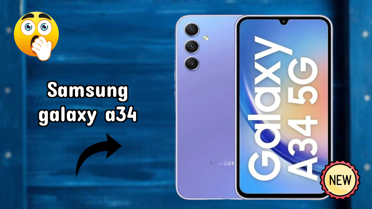 Samsung Galaxy A34 Display Size: 6.6 Inches (16.76 Cm) Screen Test