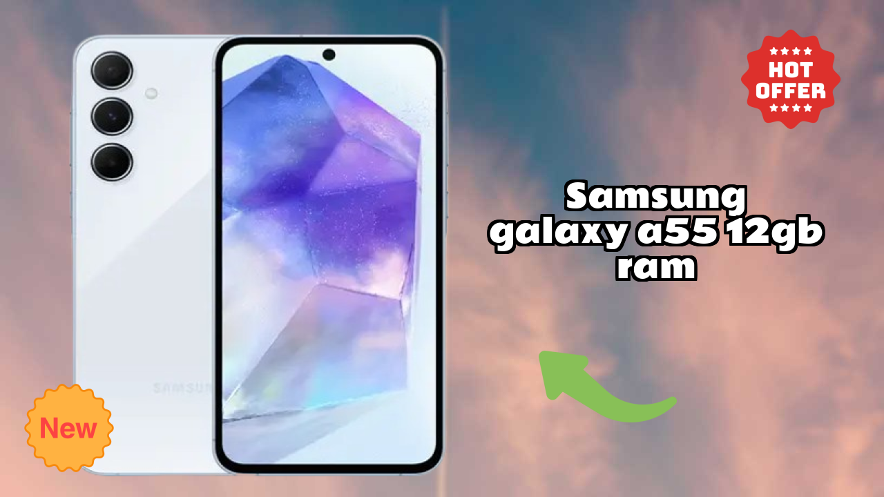 Samsung Galaxy A55 12GB RAM Display Review: Super AMOLED Technology
