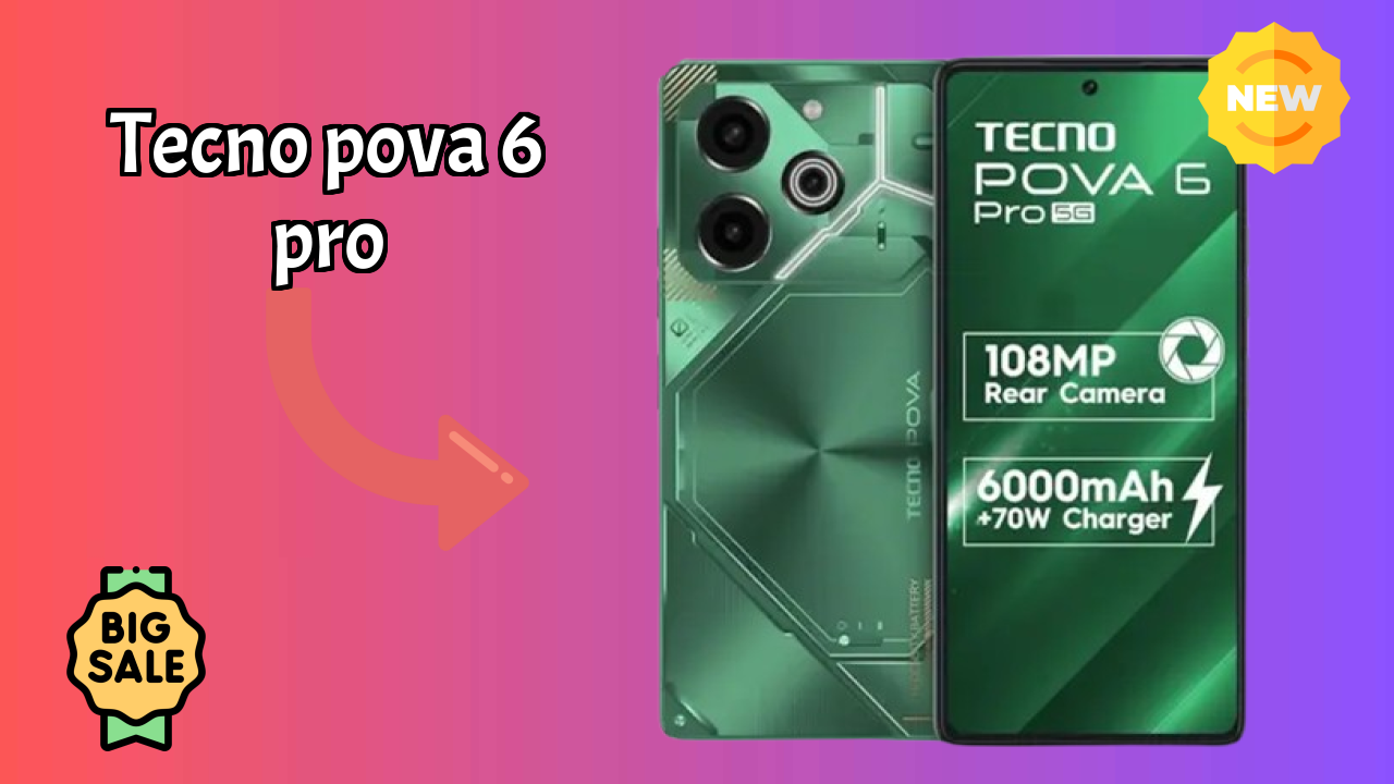 Tecno Pova 6 Pro Price Drop: Now Available at Just ₹19,999