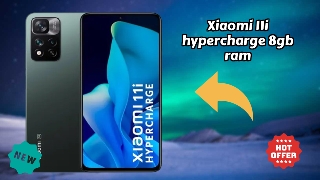 Xiaomi 11i HyperCharge 8GB RAM Display Analysis: 6.67 Inches (16.94 Cm) Screen