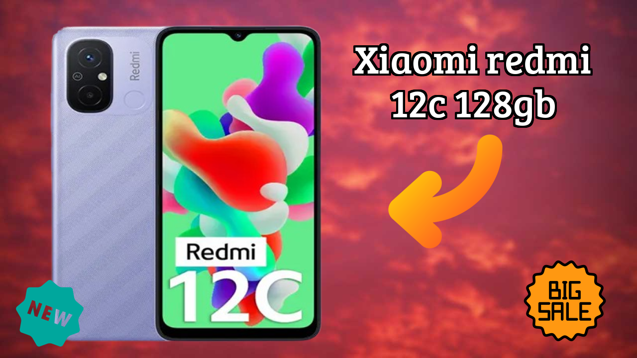 NewXiaomi Redmi 12C 128GB 2026: Latest Mobile Phone with High Quolity Disa
