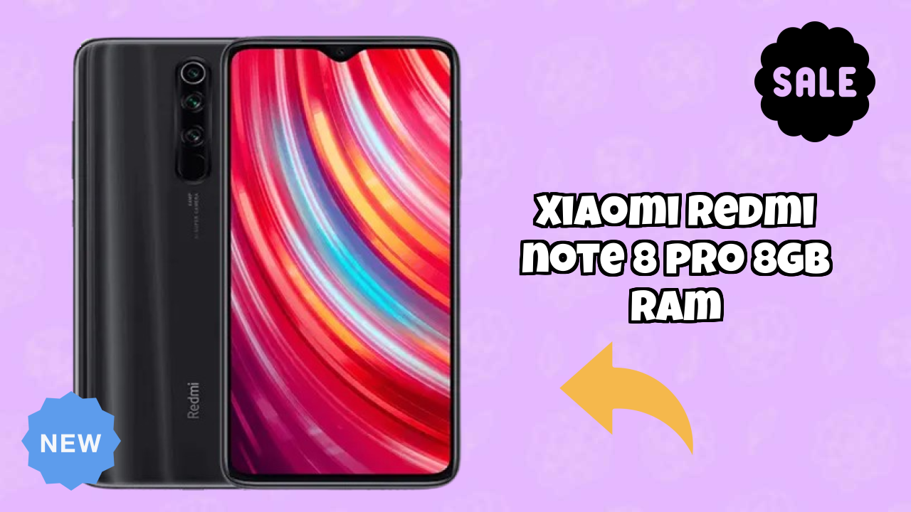 Xiaomi Redmi Note 8 Pro 8GB RAM at ₹14,999 - Complete Specifications List